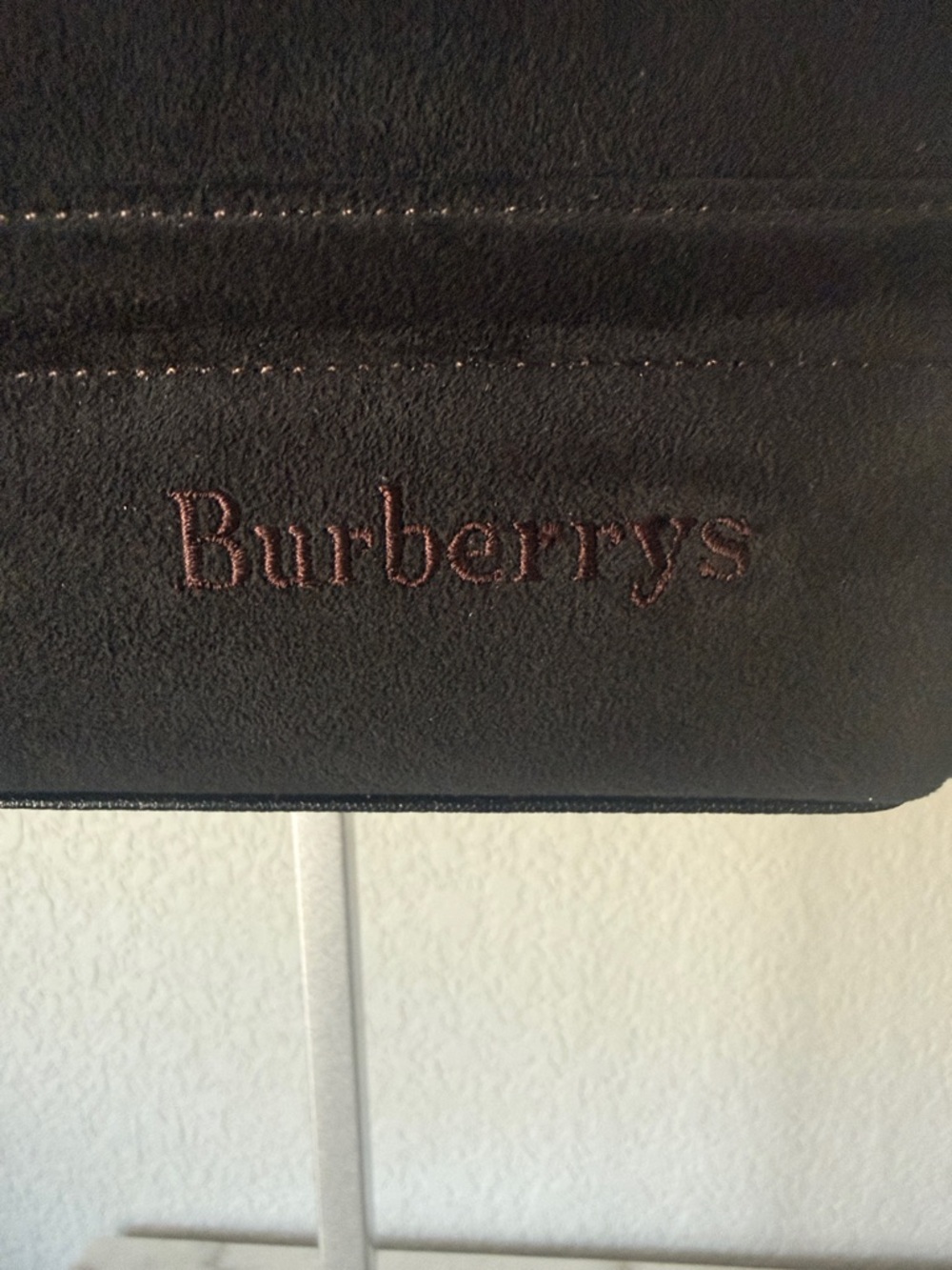 Burberrys Beauty/Fragrance Line Black Mini Bag - Picture 4 of 8